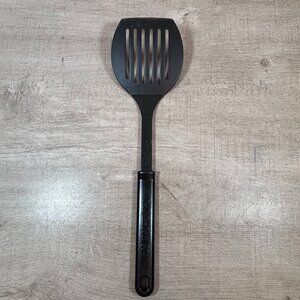 Calphalon Slotted Spatula Turner Flipper Nylon Black Kitchen Utensil